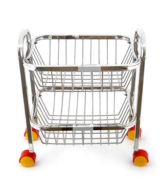 Fruit &  Kitchen Trolley with wheels Fruit Basket  Basket Onion Potato Rack for Kitchen Stand for Kitchen  items (3 1