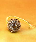 Rajasthani Lakh Borla Mang Tika Stone