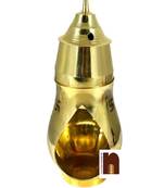 Brass Kapoor | Camphor Diffuser Lamp With Brass Diya (15 Cms)