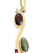  Cats Eye Gemstone Pendant For Rahu Ketu (1 Pc)