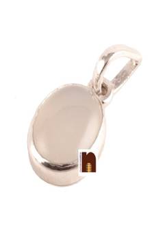 Moonstone Gemstone Pendant In White Metal With Lab Certificate (77.5 Ct Approx) (1 Pc)