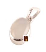 Moonstone Gemstone Pendant In White Metal With Lab Certificate (77.5 Ct Approx) (1 Pc)