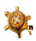 Shri Sidh Sarv Manokamna Purn Yantra Turtle | Tortoise (Small) (11 Cms) (1 Pc)