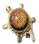 Shri Shani Yantra On Turtle | Tortoise (Small) (11 Cms) (1 Pc)