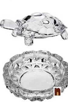 Vastu | Feng Shui Crystal Tortoise | Turtle with Crystal Plate (12 Cms)