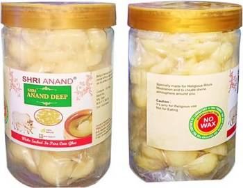 ROLIMOLI Navratri Pure Cow Cotton Wicks Diya Batti Ghee Wick Batti for Puja Rui Batti 100pcs 1