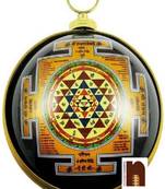 Shri Yantra In Brass Wall Hanging Yantra (Pack of 1)