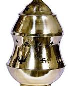 Kapoor | Camphor Lamp Diffuser Diya In Brass For Purification Of Home (14 Cms) (1 Pc)