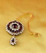 Rajasthani Lakh Borla Mang Tika Stone