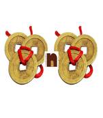 Feng Shui Lucky Coins (Set Of 3) (2.5 Cms) (2 Pcs)
