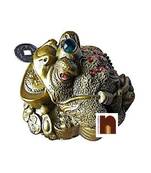 Feng Shui Three Leg King Money Frog With Coin (7 Cms) (Small)