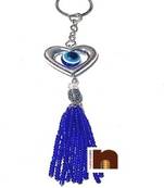 Feng Shui Evil Eye Heart Shape Key Chain  14 cm