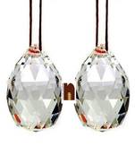 Feng Shui Crystal Clear Ball (Set Of 2)  4 cm
