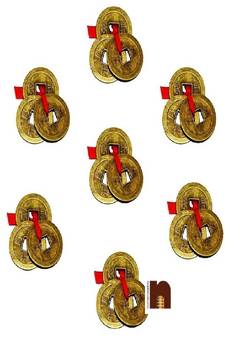 Feng Shui Lucky Coins (Set Of 3) (2.5 Cms) (7 Pcs)