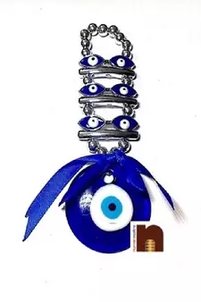 Feng Shui Hanging Beautiful Evil Eye For Cars & Homes (14 cm) (1 Pc)