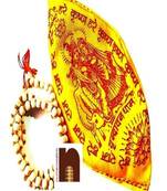 Tulsi Mala (109 Beads) With One Gaumukhi Jaap Mala Bag (1 Pc Each)