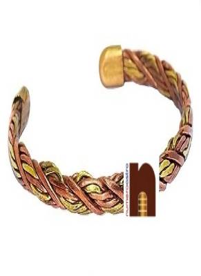 Ashtadhatu Kada | Bracelet | Bangle For Good Luck (Free Size) (1 Pc) 1