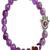 Amethyst | Katehla Stone Stretchable Round Beads Bracelet (1 Pc)