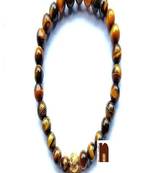Tiger's Eye Gemstone Round Beads Bracelet (Stretchable) (6 MM) (1 Pc)