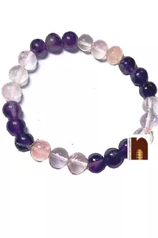  Rose Quartz Bracelet (Stretchable) (1 Pc)