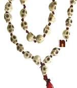 Skull (Nar Mund) Stone Mala For Jaap (54+1) Big Beads (13 MM Approx)
