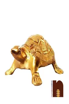 Brass Vastu | Fengshui Tortoise | Turtle | Kachua (9 Cms) (1 Pc)