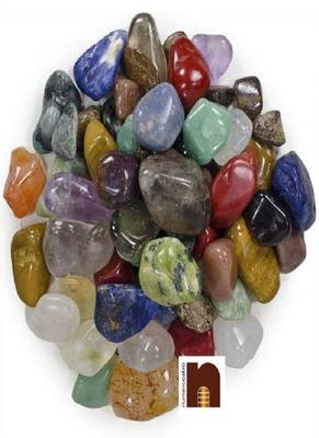 Tumble Stone | Chakra Healing Stone (25 Pcs Set) (2 Cms Approx) 1