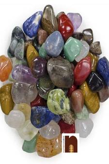 Tumble Stone | Chakra Healing Stone (25 Pcs Set) (2 Cms Approx)