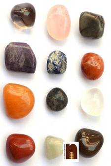 Tumble Stone | Chakra Healing Stone (12 Pcs) (2 Cms Approx)