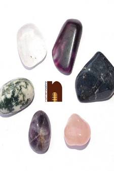 Tumble Stone | Chakra Healing Stone (6 Pcs Set) (2 Cms Approx)