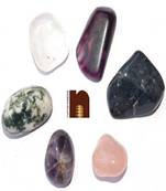 Tumble Stone | Chakra Healing Stone (6 Pcs Set) (2 Cms Approx)