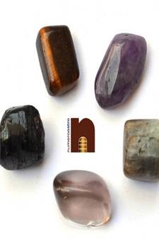 Tumble Stone | Chakra Healing Stone (5 Pcs Set) (2 Cms Approx)