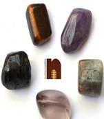 Tumble Stone | Chakra Healing Stone (5 Pcs Set) (2 Cms Approx)