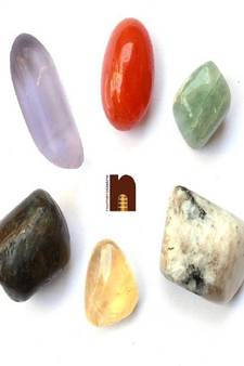 Tumble Stone | Chakra Healing Stone (6 Pcs Set) (2 Cms Approx)