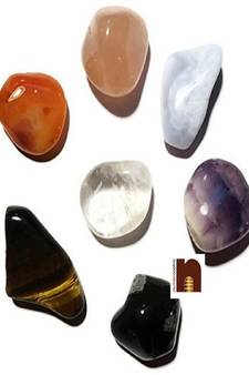 Tumble Stones | Chakra Healing Stone (7 Pcs Mix) (2 Cms Approx)