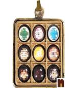 Navgraha Raksha Kavach Yantra Pendant | Locket In Brass (1 Pc)