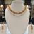 Multicolor pearl necklaces