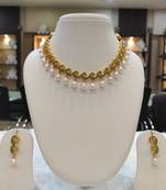 Green pearl necklaces