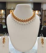 Red pearl necklaces
