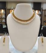 Green pearl necklaces