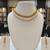 White pearl necklaces