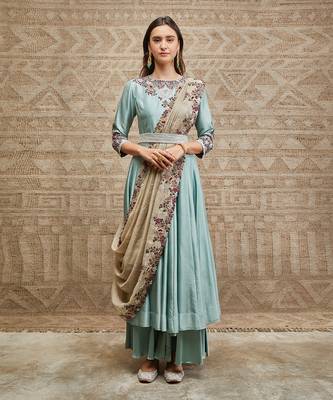 Anarkali  Dupatta  Sharara  Belt 1
