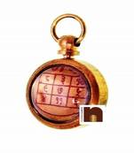 Mesh | Aries Rashi Yantra Pendant In Ashtadhatu (1 Pc)