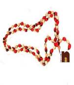  White Gunja | Chirmi Beads Mala For Puja (1 Pc)
