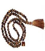 Tiger's Eye Gemstone Mala (109 Beads)(6 To 8 MM Approx) (1 Pc)