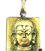 Numeroastro Shri Budh Pendant – Brass Sculpture, Multicolor, 4×4.5 cm