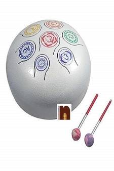 Happy Drum Pan with Rubber Musical Mallet and Travel Bag for 7 Chakra Healing Meditation Yoga Zen Sound Healing