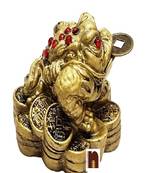 Feng Shui Three Leg Frog with Coin for Good Luck (7 Cms) (1 Pc)