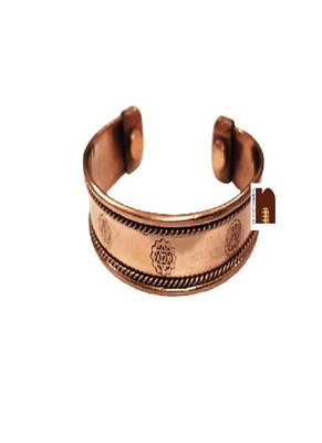 Seven | 7 Chakra Bracelet | Kada In Pure Copper for Men and Women (Free Size) (1 Pc) 1