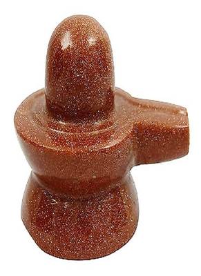 Sun Sitara | Gold Stone Shivling | Shiva Lingam (70 To 80 Gms) (1 Pc) 1